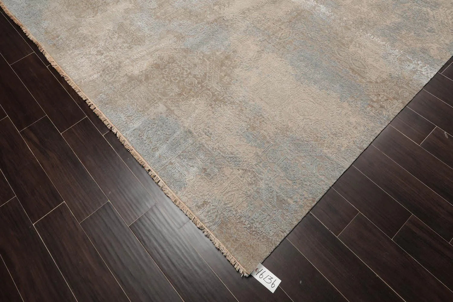 9' x12'  Sherpa Wool and Silk Oriental Area Persian Rug