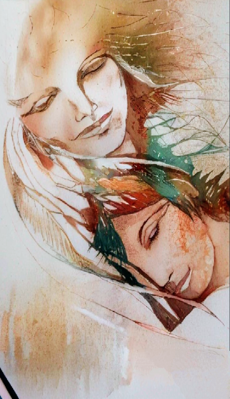 'Mother and Child' by Marisa Arche