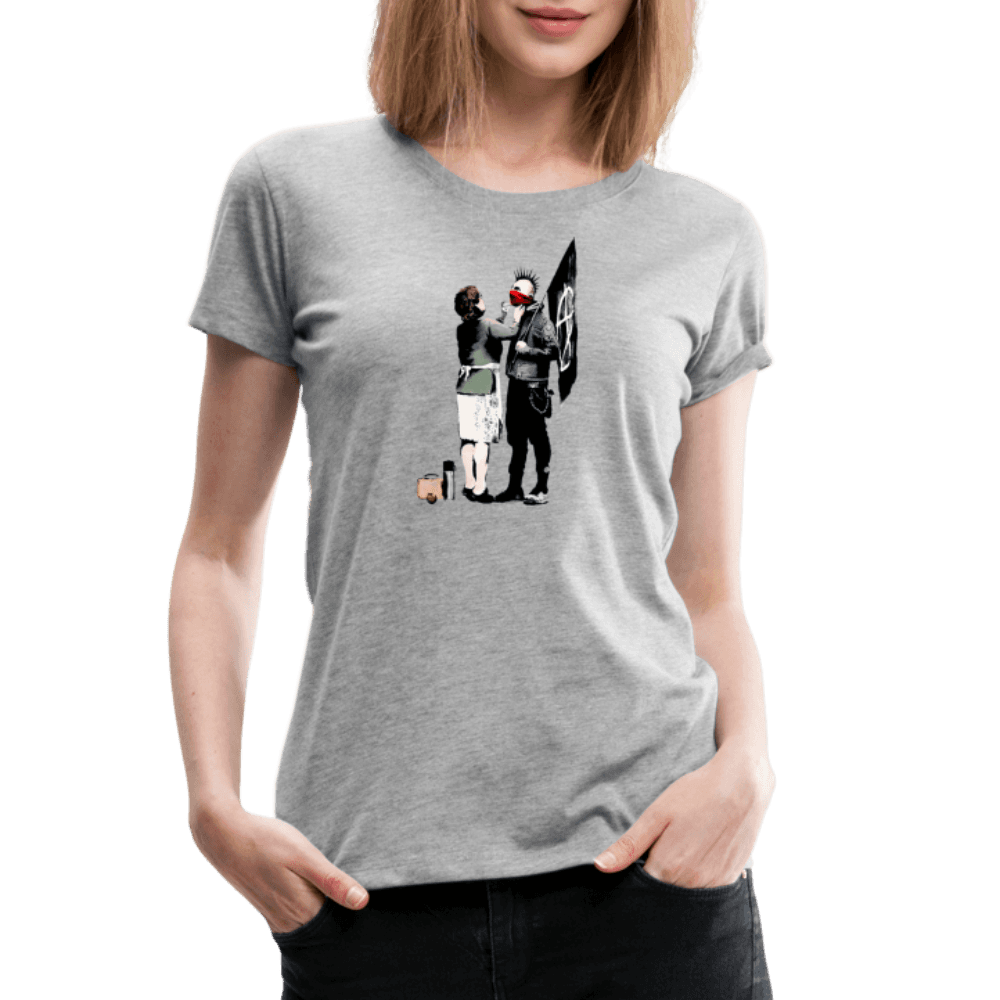 Banksy Anarchist Punk And His Mother Artwork T-Shirt