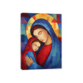 Mother Mary and Jesus Canvas Painting Print